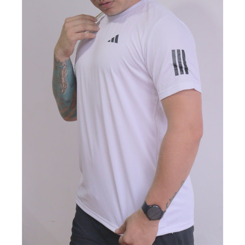 Kit 3 Camisetas Dry Fit Adidas